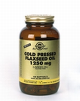 Solgar 1070 Flaxseed Oil 1250 mg (Lijnzaadolie) 100caps