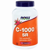NOW Vitamine C 1000mg SR rose hips 250tab