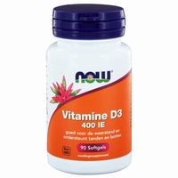 NOW Vitamine D3  400IE 90sft