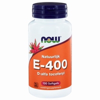 NOW Vitamine E 400IU D alpha tocopheryl 100sft