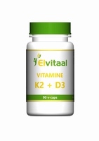 Elvitaal vitamine K2 + D3 90vcaps