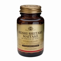 Solgar 2327 Reishi Shiitake Maitake Extract 50caps