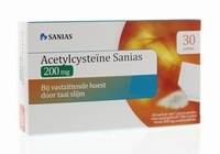 Sanias Acetylcysteïne 200mg 30sachets