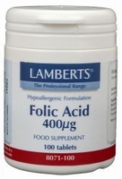 Lamberts Vitamine B11 Foliumzuur 400 mcg 100tab