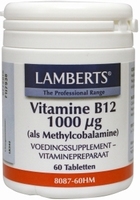 Lamberts Vitamine  B12 methylcobalamine 1000 mcg 60tab