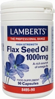 Lamberts Lijnzaad (flax seed) 1000 mg 90vc