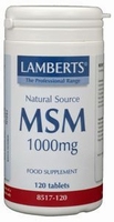 Lamberts MSM 1000 mg 120tab