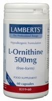 Lamberts L-Ornithine 500 mg 60vc