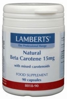 Lamberts Natural betacaroteen natuurlijk 15 mg 90cap