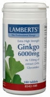 Lamberts Ginkgo 6000 180tab