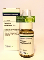 VSM Selenium metallicum D12 globuli 10g