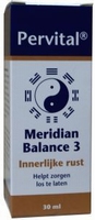 Pervital Meridian balance  3 innerlijke rust 30ml