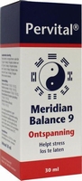 Pervital Meridian balance  9 ontspanning 30ml