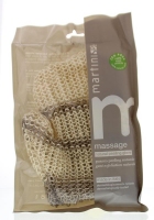 Martini Spa Massage en scrubhandschoen met duim sisal