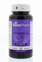 Sanopharm Vitamine B3 niacinamide 50 mg 60tab