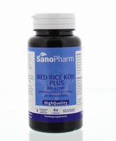Sanopharm Red rice koji plus high quality 60cap