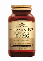 Solgar 3050 Vitamine B2 (Riboflavine) 100 mg 100caps