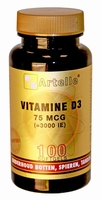 Artelle Vitamine D3 75 mcg 100caps