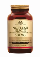 Solgar  1910 No-Flush Vitamine B3 Niacine 500 mg 50caps