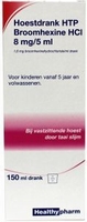 Healthypharm Hoestdrank broomhexine HCl 8mg/5ml 150ml