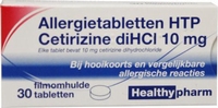 Healthypharm Cetirizine diHCl 10mg 30tabl