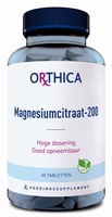 Orthica Magnesium citraat 200  60tabl