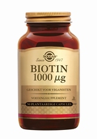 Solgar 0310 Biotin Vitamine B4 (B8) 1000 µg 50caps