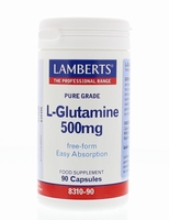Lamberts L-Glutamine 500 mg  90vcaps