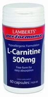 Lamberts L-Carnitine 500 mg 60vcaps