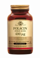Solgar 1081 Folacin 400 µg (Foliumzuur, Vitamine B9) 250tabl