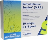 Sandoz Rehydratatiezout O.R.S. 10zakjes à 5,4gram