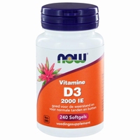 NOW Vitamine D3 2000IE 240sft