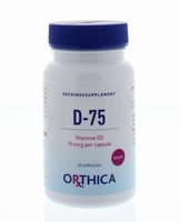 Orthica vitamine D-75mcg 60caps