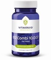 Vitakruid B12 Combi 10.000 met folaat  60tb