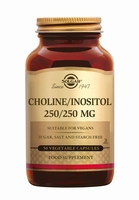 Solgar  0849 Choline/Inositol 250mg/250mg 50caps