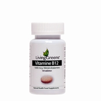 Livinggreens Vitamine B12 methylcobalamine 1000 mcg 180tabl