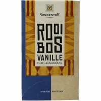 Sonnentor Rooibos & vanille thee BIO 18zakjes