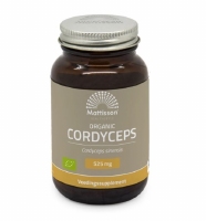 Mattisson Cordyceps 525 mg Cordyceps sinensis BIO 60vcaps