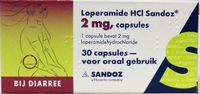 Sandoz Loperamide HCI 2mg 30caps