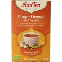 Yogi tea Ginger orange vanilla BIO 17st