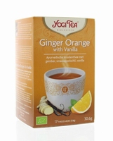 Yogi tea Ginger Orange Vanilla BIO 17zakjes