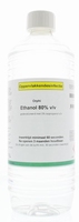 Ethanol Ontsmettingsalcohol gedenatureerd 80% 1000ml