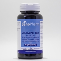 SanoPharm Vitamine B12 bio-actief 60zuigtabl