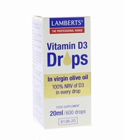 Lamberts Vitamine D3 druppels 20ml
