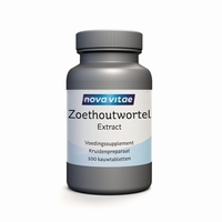 Nova Vitae Zoethoutwortel extract DGL 100tabl