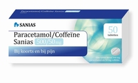 Sanias Paracetamol Coffeine 500/50mg 50tabl