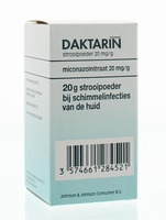 Daktarin strooipoeder 20mg/g miconazolnitraat 20g