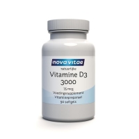 Nova Vitae Vitamine D3 3000IE 75mcg 90gcaps