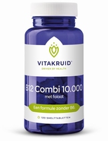 Vitakruid B12 Combi 10.000 met folaat 120tb
