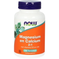 NOW Magnesium & calcium 2:1 100tabl
